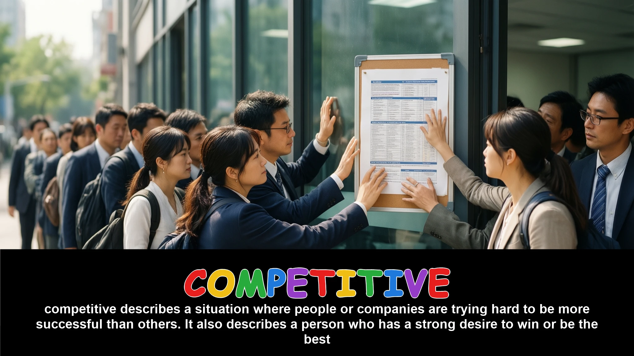 English Illustration for competitive